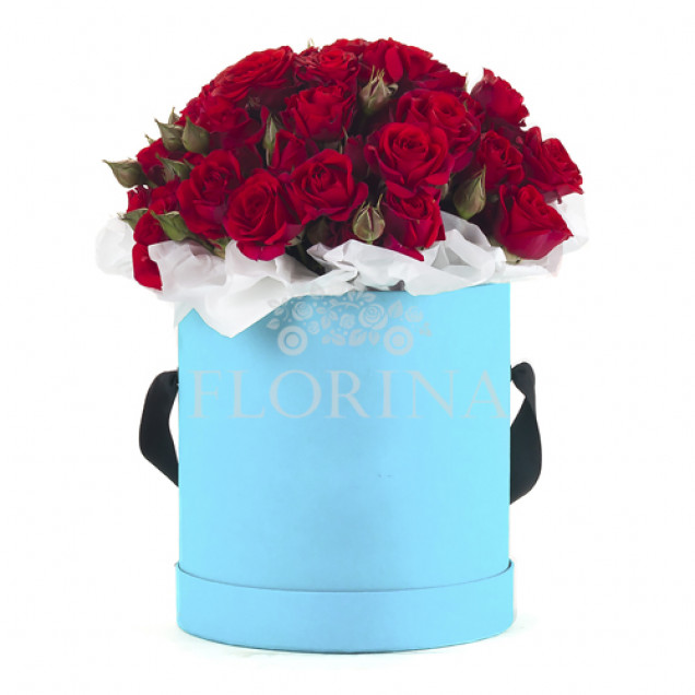 Коробка цветов "Адриана"