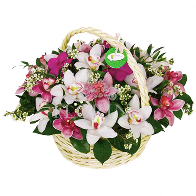 Композиція в кошику "Насолода"