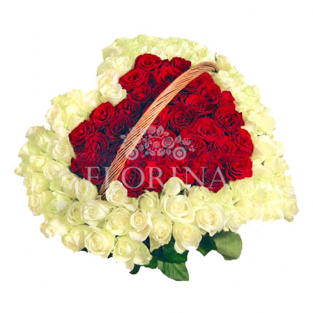 Композиція в кошику "Закоханий у тебе"