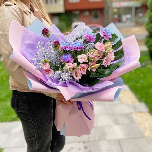 Эустомы (лизиантусы), купить букет эустом в Киеве с доставкой - Florina