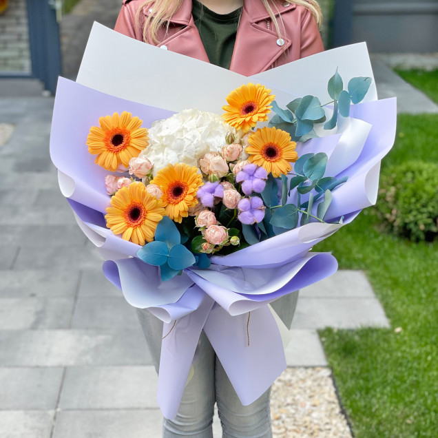 Герберы "Дуэт"