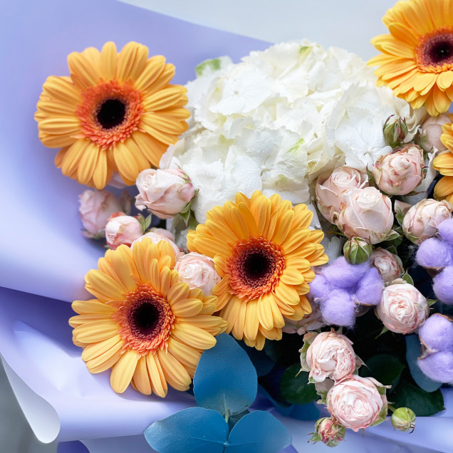 Гербери "Дует"