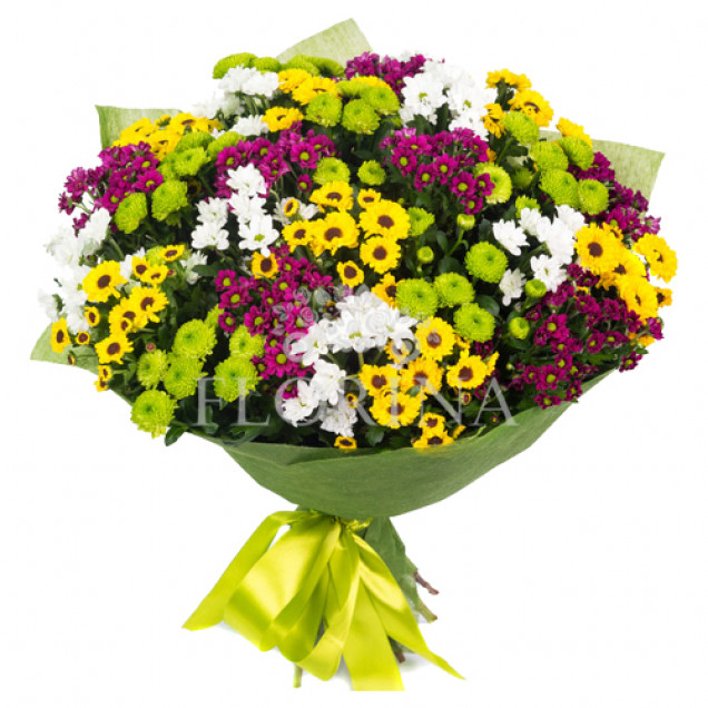 Хризантеми "Посмішка осені"