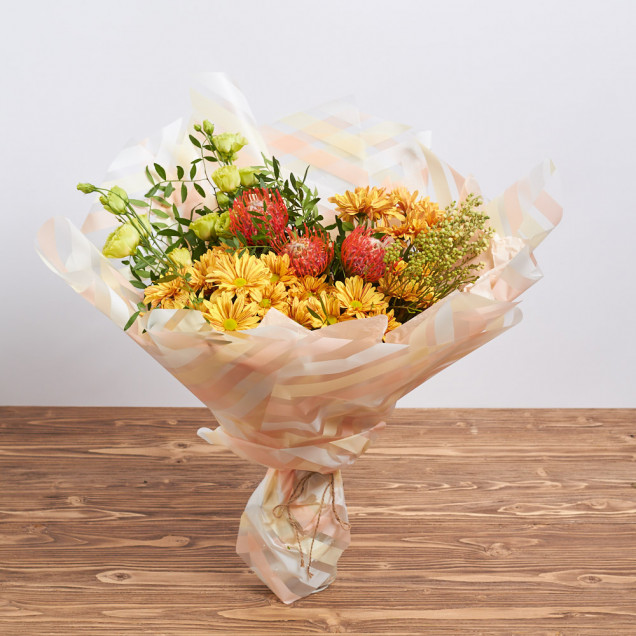 Хризантеми "Фарби осені"