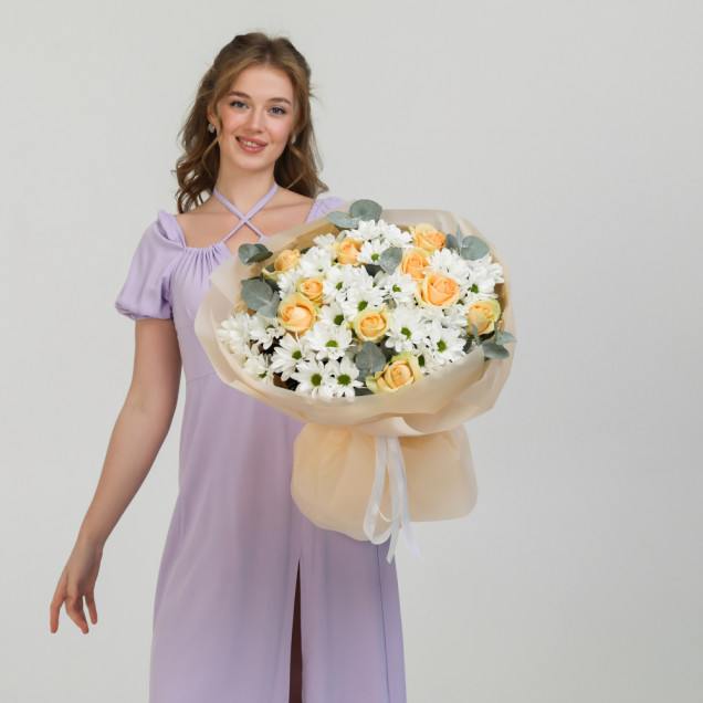 Хризантеми "Інтуїція"