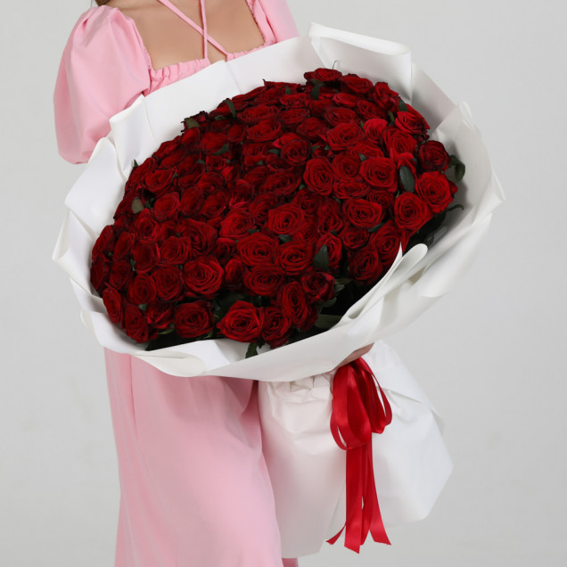 101 троянда Гран-прі 70 см.