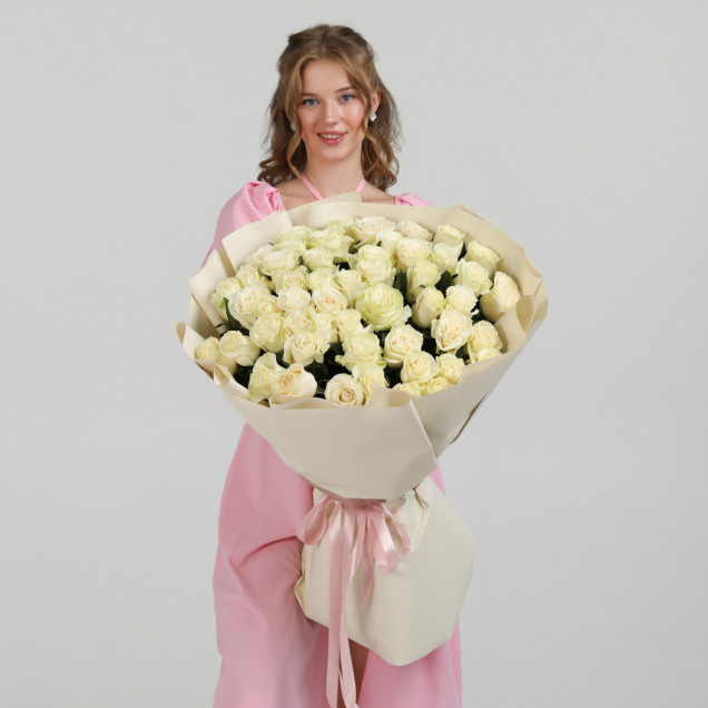 51 Еквадорська троянда "Мондіаль" 80 см