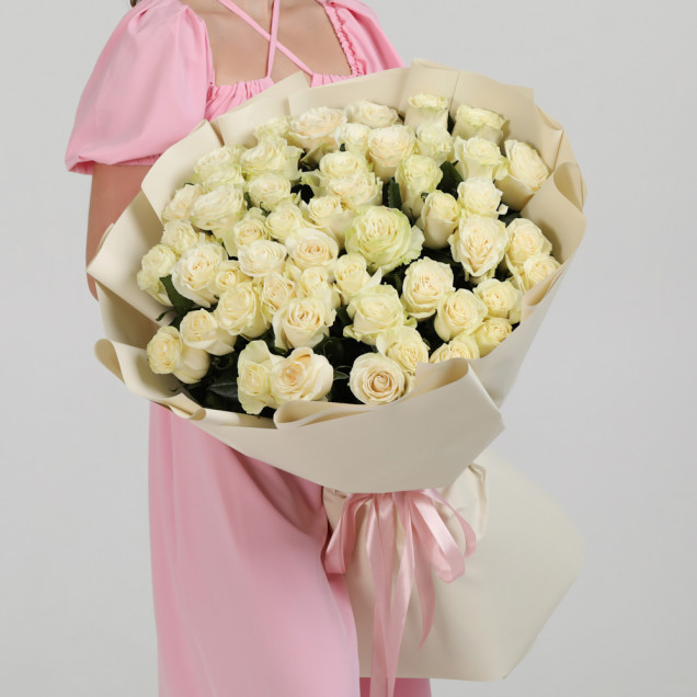 51 Еквадорська троянда "Мондіаль" 80 см