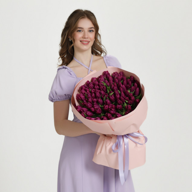 Тюльпаны "Ты мое сердце"