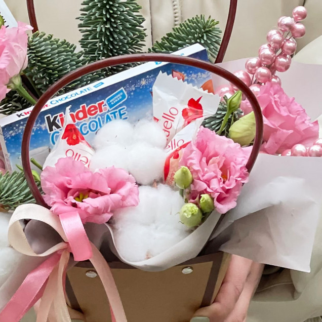 Композиція в сумці "Бавовна"