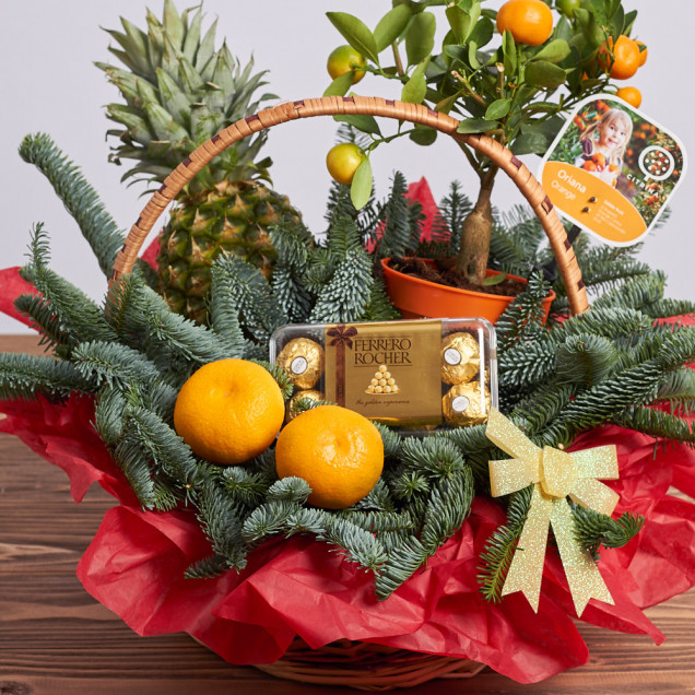 Композиція у кошику "Презент"