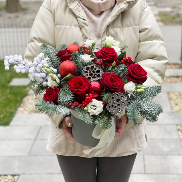 Коробка квітів "Уно"