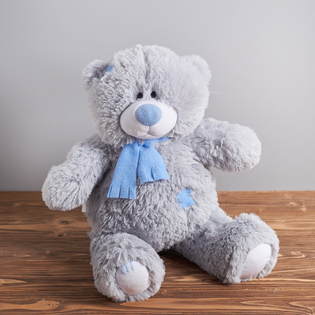 Мишка серый "Тедди" 60 см.
