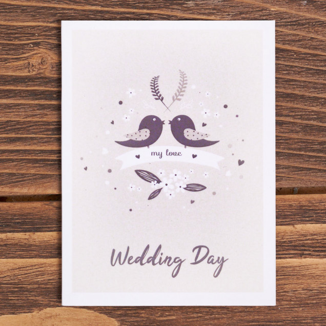 Листівка "Wedding day"