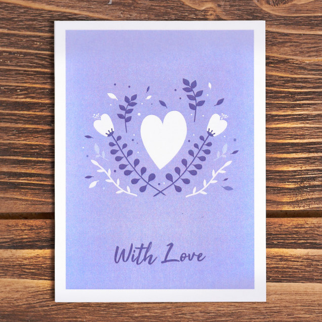Листівка "Whith love"